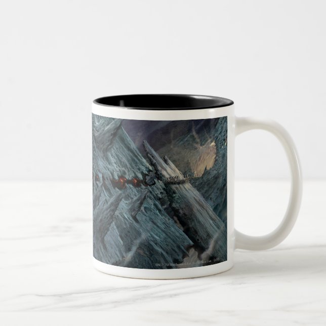 Tasse 2 Couleurs Concept de ville de Goblin - Voie (Droit)