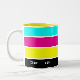 Tasse 2 Couleurs Concepteur graphique CMJN personnalisé