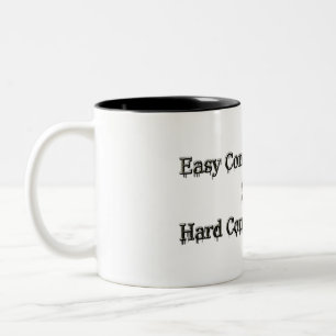 Tasse 2 Couleurs Conception À Propos D'Un Travail Facile Et D'Une R