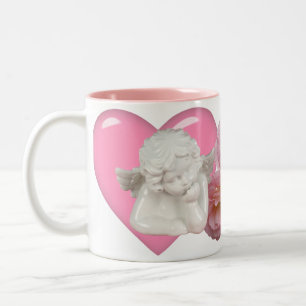 Tasse 2 Couleurs Conception de "ange de bébé" d'amoureux