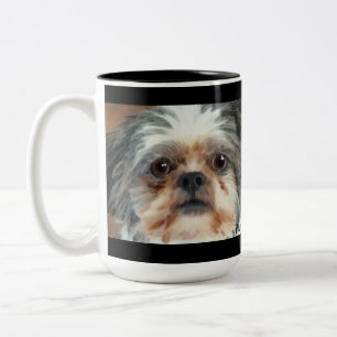 Tasse 2 Couleurs Conception de chiens pour les amateurs de moules
