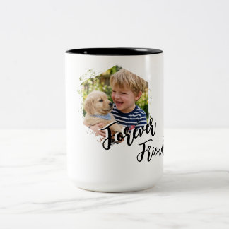 Tasse 2 Couleurs Conception de chiot mignon et de chien