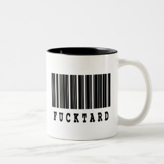 Tasse 2 Couleurs conception de code-barres baise