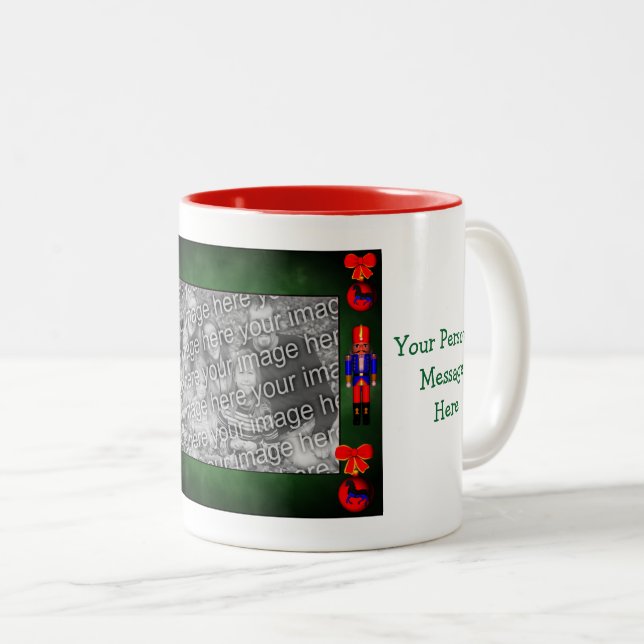 Tasse 2 Couleurs Conception de Nutcracker (Devant droit)