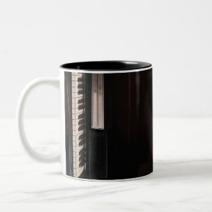 Tasse 2 Couleurs Conception de piano Extraordinaire