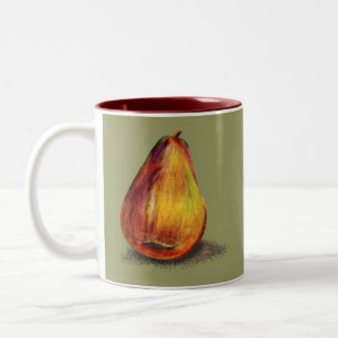 Tasse 2 Couleurs Conception de poire