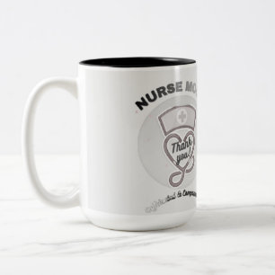 Tasse 2 Couleurs Conception de stéthoscope en forme de cœur en mode