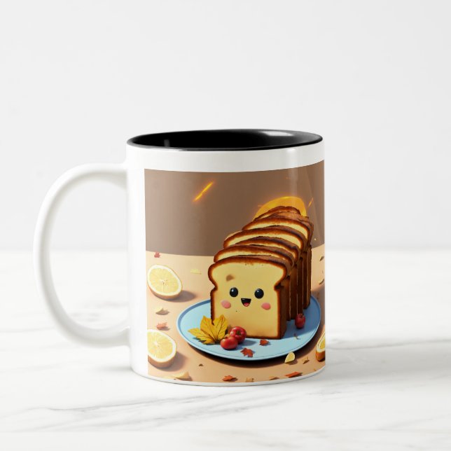 Tasse 2 Couleurs Conception de toasty pour votre pause café. ☕ (Gauche)
