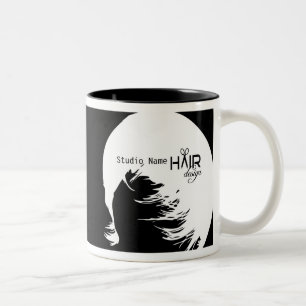 Tasse 2 Couleurs Conception des cheveux 1 - Mug, Coupe