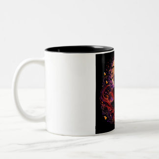 Tasse 2 Couleurs Conception d'horreur gothique du comte vampire Dra