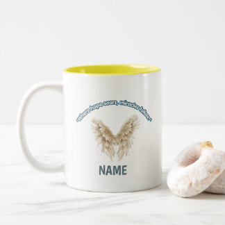 Tasse 2 Couleurs Conception Inspirante d'Ailes d'Ange