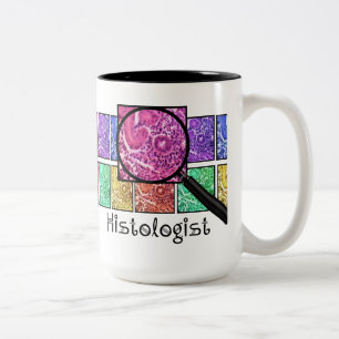 Tasse 2 Couleurs Conception magnifiée par cadeaux de cellules de