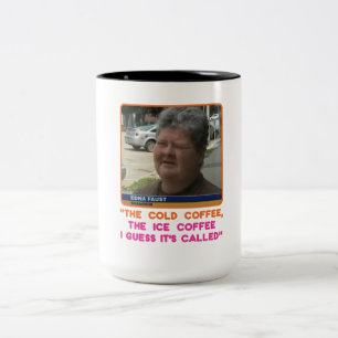 Tasse 2 Couleurs Conception originale de Faust dans une GRANDE tass