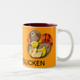 Tasse 2 Couleurs Conception personnalisable de Turducken