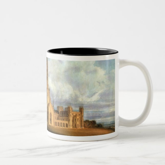 Tasse 2 Couleurs Conception projetée pour l'abbaye de Fonthill, (Droit)