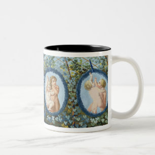 Tasse 2 Couleurs Concevez pour un fresque de plafond, c.1780 édit