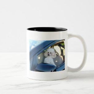 Tasse 2 Couleurs Conducteur de caniche