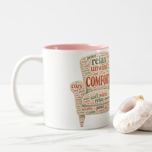 Tasse 2 Couleurs Confort (Avec donut)