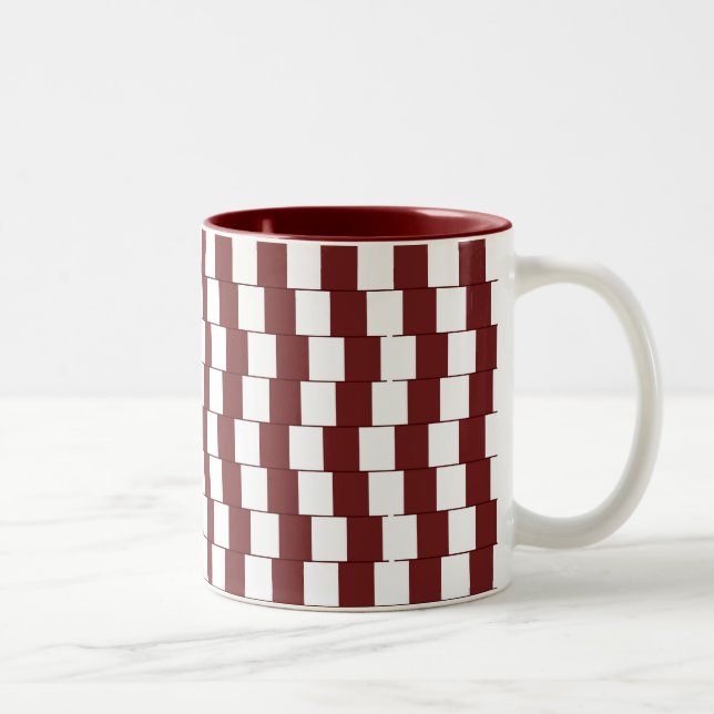 Tasse 2 Couleurs Confusing lines (Droit)