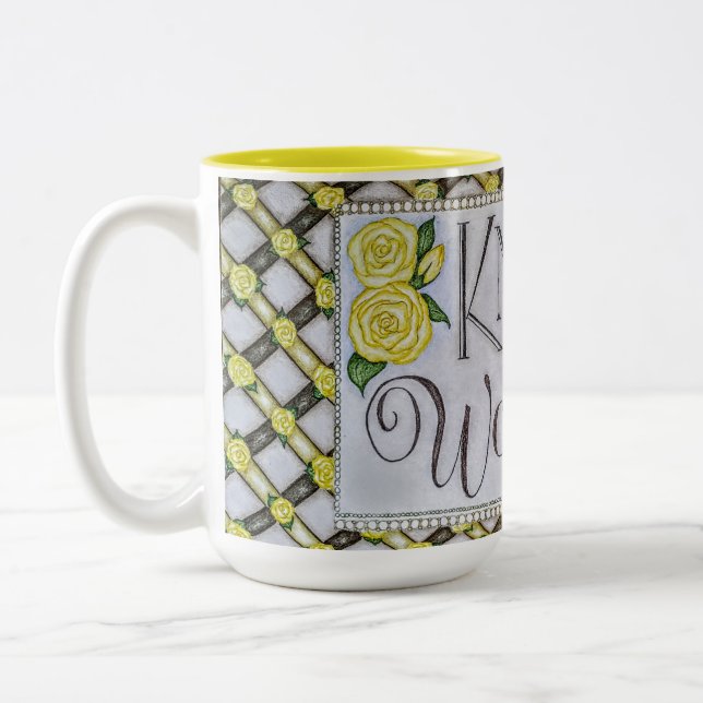 Tasse 2 Couleurs Connaissez la Merveille ! -  (Gauche)