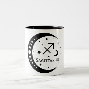 Tasse 2 Couleurs Connexion Zodiac Lune/Sagittaire