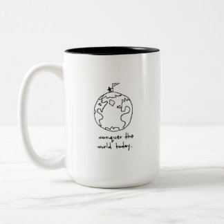 Tasse 2 Couleurs Conquérir le Monde