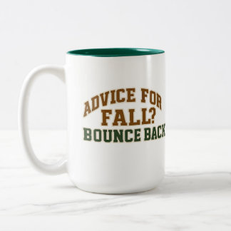 Tasse 2 Couleurs Conseils pour la conception de rebond d'automne