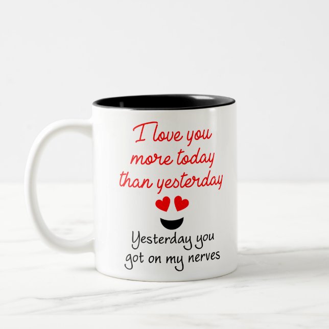 Tasse 2 Couleurs Conserver ou concevoir votre propre (Gauche)