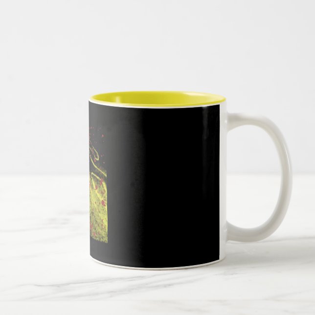 Tasse 2 Couleurs Contour de craie (Droit)