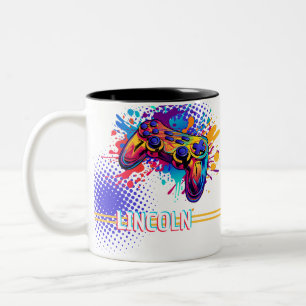 Tasse 2 Couleurs Contrôleur de jeu vidéo