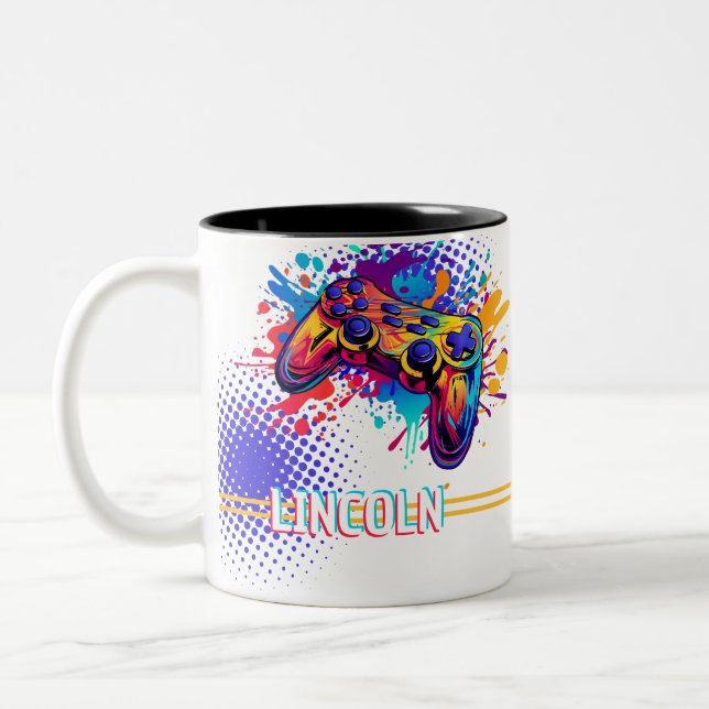 Tasse 2 Couleurs Contrôleur de jeu vidéo (Gauche)