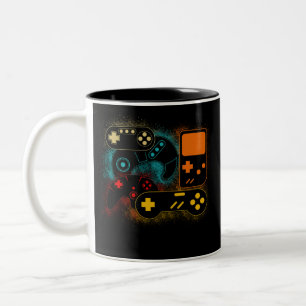 Tasse 2 Couleurs Contrôleur de jeu vidéo