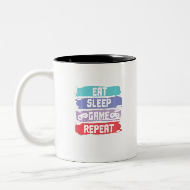 Tasse 2 Couleurs Contrôleur de répétition du jeu de veille (Gauche)