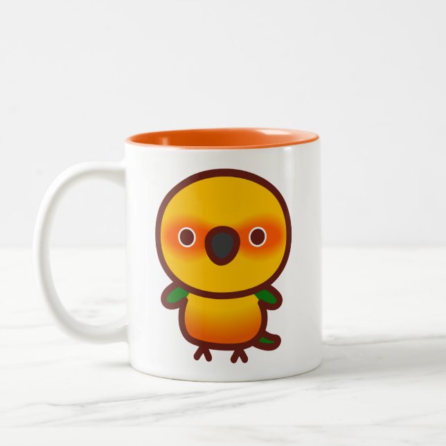 Tasse 2 Couleurs Conure de Jenday (Gauche)