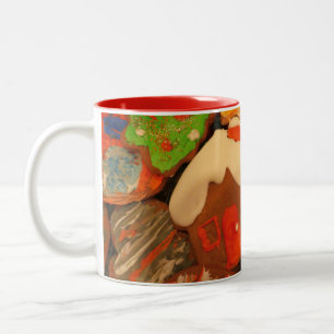Tasse 2 Couleurs Cookies au pain d'épice givré