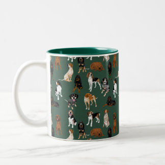 Tasse 2 Couleurs Coonhound