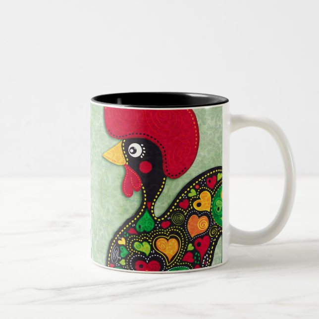 Tasse 2 Couleurs Coq du Portugal (Droit)