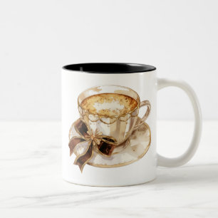 Tasse 2 Couleurs Coquette Brown café chaud