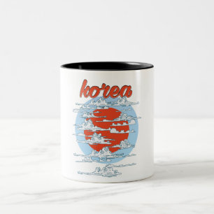 Tasse 2 Couleurs Corée
