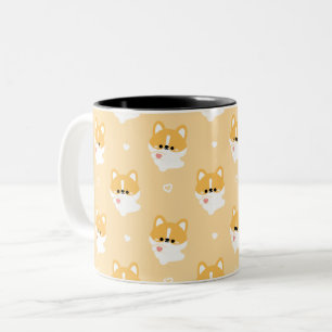 Tasse 2 Couleurs Corgi mignon