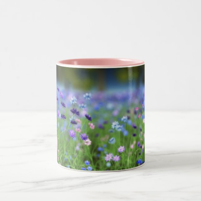 Tasse 2 Couleurs Cornouailles Bleues (Centre)