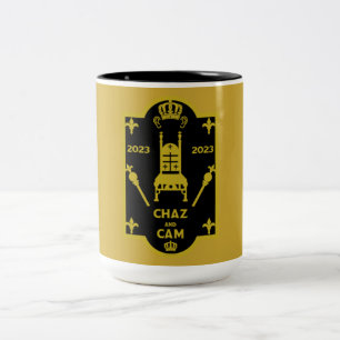 Tasse 2 Couleurs Coronation royale anglaise du roi Charles 2023