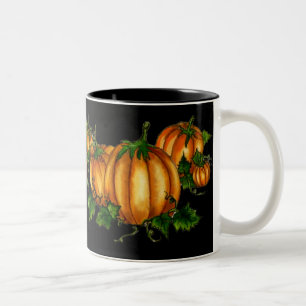 Tasse 2 Couleurs CORRECTION de CITROUILLE par SHARON SHARPE
