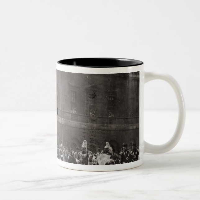 Tasse 2 Couleurs Cortège de jubilé dans Whitehall, 1887 (Droit)