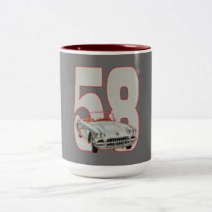 Tasse 2 Couleurs Corvette 1958