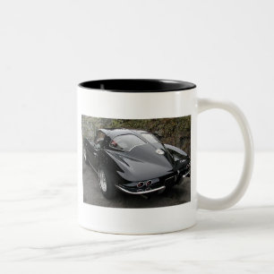 Tasse 2 Couleurs Corvette Classic Black Split Fenêtre