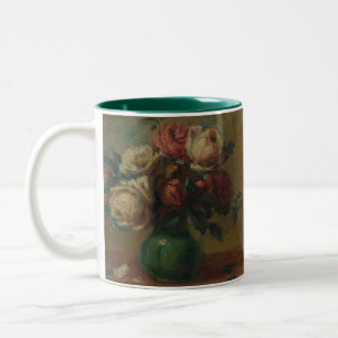 Tasse 2 Couleurs Cottagecore Renoir Floral Vintage Art Rose