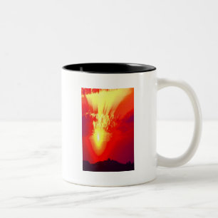 TASSE 2 COULEURS COUCHER DE SOLEIL SAINT