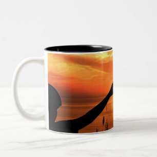 Tasse 2 Couleurs Coucher de soleil sur l'espoir et la foi