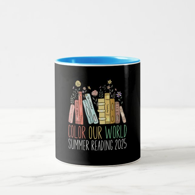 Tasse 2 Couleurs Couleur Notre Monde Lecture Été 2025 (Centre)